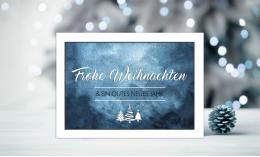 Individuelle Weihnachtskarten für  Unternehmen